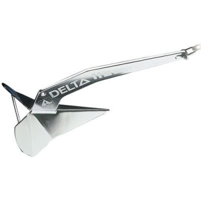 LEWMAR Delta 35 lb Stainless Steel Anchor