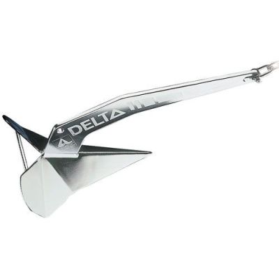 LEWMAR Delta 55 lb Stainless Steel Anchor