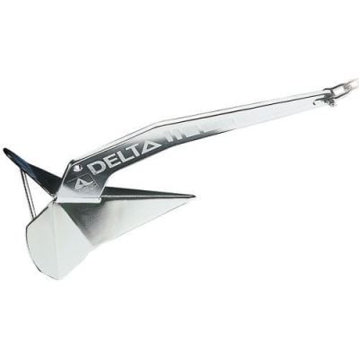 LEWMAR Delta 70 lb Stainless Steel Anchor