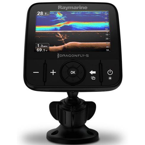 Raymarine Dragonfly 5DVS fishfinder with 5" screen DownVisionTM Sonar.