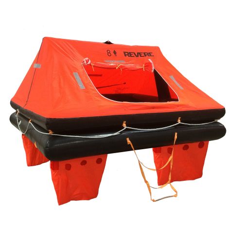 Offshore Commander 2.0 for 8 people Container Life Raft, (no cradle)