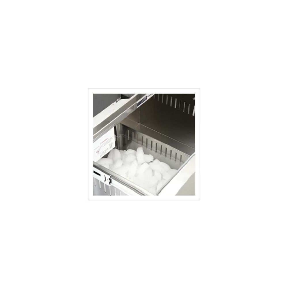 Vitrifrigo Congelatore + IceMaker 75lt a cassetto 230V DW70 OCX2 BTX IM  Inox #VT16006304