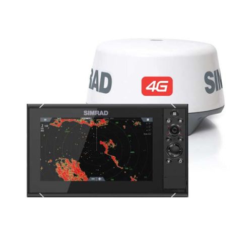 NSS9 evo3 Multifunction Display with Insight Charts and 4G Radar Package NSS9 evo3 Multifunction Display with Insight Charts and 4G Radar Package