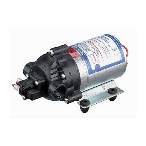 SHURFLO Diaphragm Pump 3 Chamber 1.5 GPM 115VAC 60 PSI Demand Switch