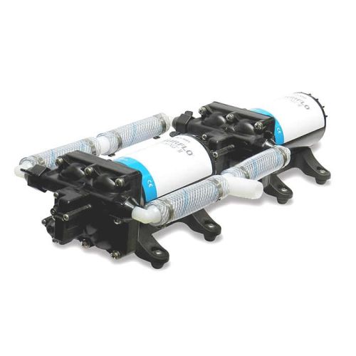 SHURFLO 4558-163-E75 Dual Diaphragm Pump High Flow System II 10.0 24V SHURFLO 4558-163-E75 Dual Diaphragm Pump High Flow System II 10.0 24V