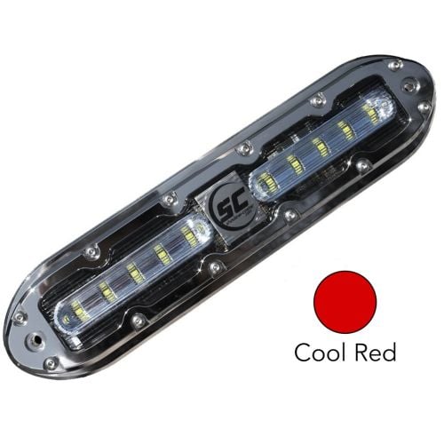 Shadow-Caster SCM-10 Cool Red Underwater LED Light