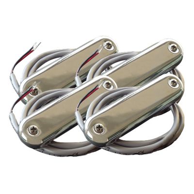 Shadow Caster Courtesy Lights 4-PACK Stainless Steel Housing SCM-CL-SS