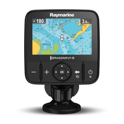 Pantalla Multifunción de 5" con GPS Dragonfly 5m con ROW CMAP Chart (Europa, Asia, Australia)
