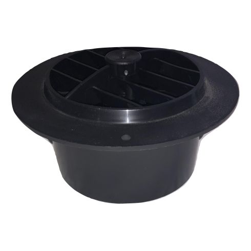 Round Plastic Grill - Black