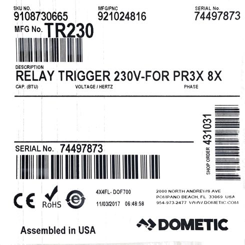 Relay Trigger 230V - TR230