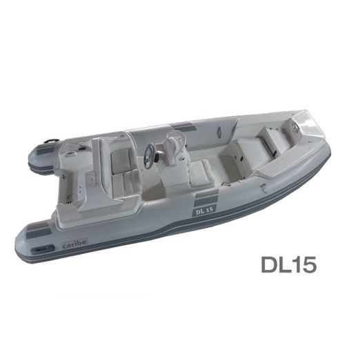 Dinghy Deluxe -/ Bote inflable - Caribe DL15 - 15 pies (4.5m)