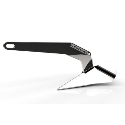 Ancla de acero inoxidable Lewmar DTX de 55 libras (25 kg)