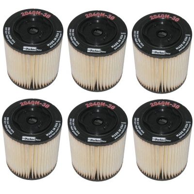 Racor 2040N-30 / 30 Micron / 6 Pack Combo