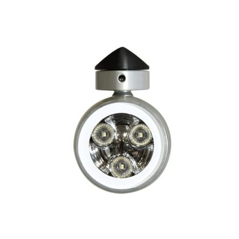 thumbnail image 2 of Krypt Towers Single Wakeboard Tower LED Light - 6 Watt, Polished Finish, With Clamp 2 of 3