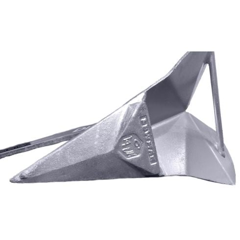 Delta Galvanized Anchor - 110 lbs / 50 kg - For Boats 76'-82'