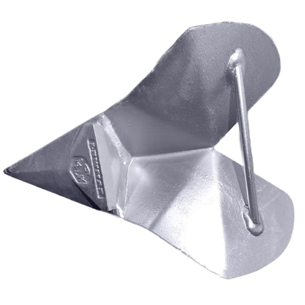 Delta Galvanized Anchor 35bs / 16kg - For Boats 35'-52