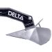 Ancla Delta Galvanizada de 9 lbs / 4 kg - Para Barcos 9'-20' (2.7 - 6 m)