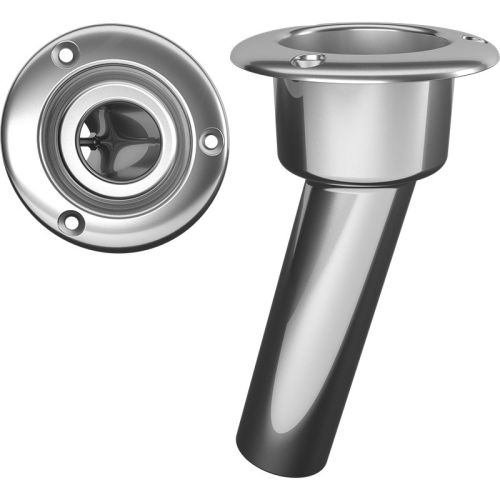 Mate Series Round Rod and Cup Holder - 30º - Stainless Steel