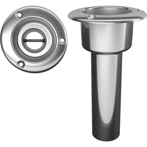 Mate Series Round Rod and Cup Holder - 0º - Stainless Steel