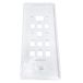 SMX II Keypad Cover Plate, Snap-on (Black or White) | DOMETIC