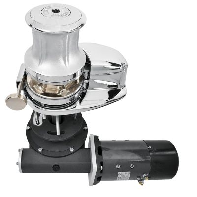 Project 2000 Vertical Windlass, Capstand, Chrome - 2300 W