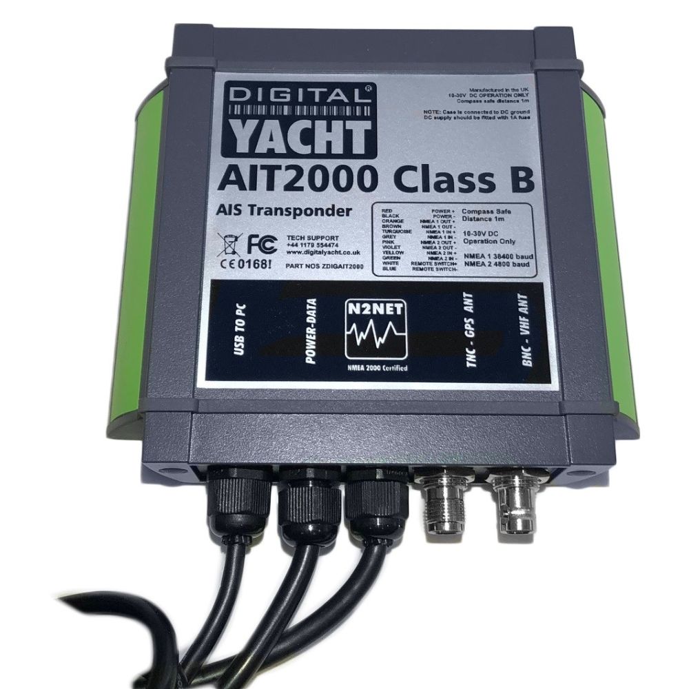 Digital Yacht Ait2000 Class B Ais Transponders Includes Gps Antenna