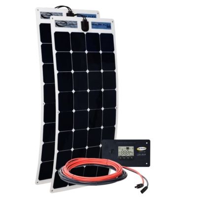 Go Power 200W Solar Flex Kit - 200-Watt Flexible Solar Kit