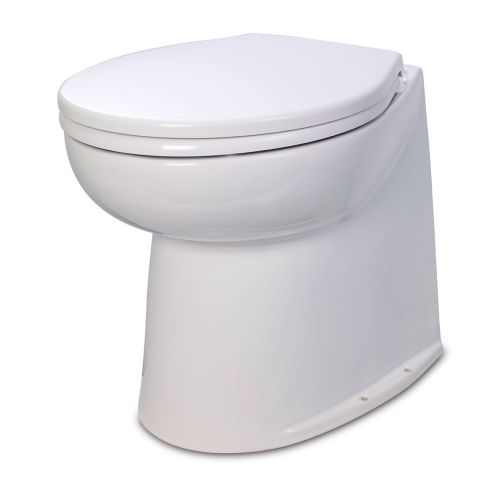 Jabsco Deluxe Flush Electric Toilet - Straight Bowl