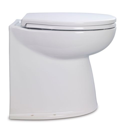 Jabsco Deluxe Flush Electric Toilet - Straight Back