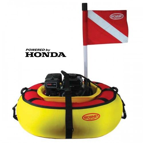 BROWNIE'S F285XE-H Supreme Floating Hookah w/ Travel Case & Egressors, 2 Diver - Gas Engine BROWNIE'S F285XE-H Supreme Floating Hookah w/ Travel Case & Egressors, 2 Diver - Gas Engine