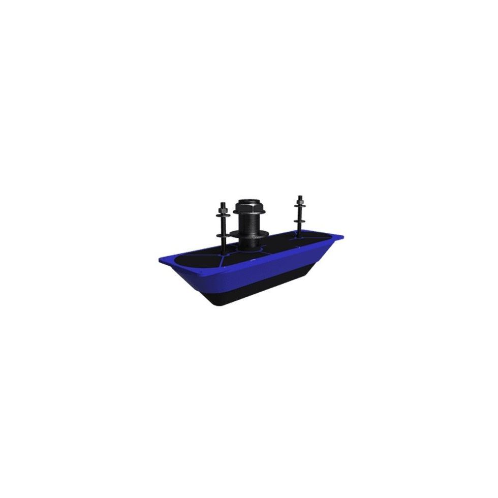 Lowrance StructureScan 3D Trasduttore Per Scansione Subacquea 3D, Acciaio Inox