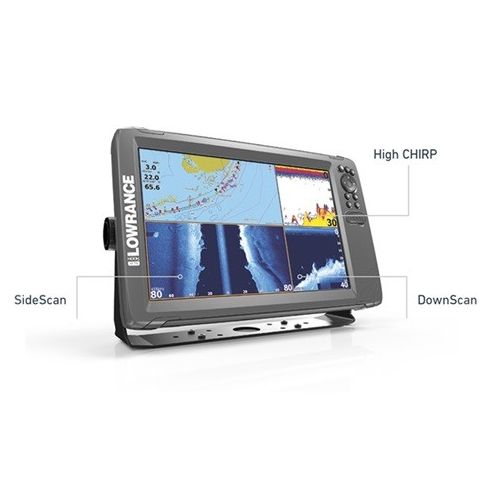 Lowrance HOOK2 Fish Finder wiith SplitShot Transducer and US Inland Lake  Maps Installed –