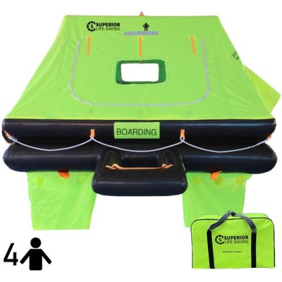 Coastal Surge Liferaft - 6 Person - w/ Valise
