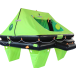 Wave Racer ISO Liferaft - 6 Person - Valise