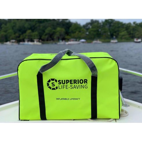 Wave Racer ISO Liferaft - 10 Person - Valise