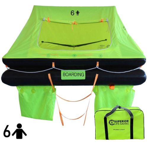 Coastal Surge Liferaft - 6 Person - w/ Valise Coastal Surge Liferaft - 6 Person - w/ Valise