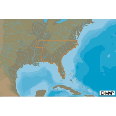 NA-Y074 Max N+ microSD Southeast US Lake Insight HD