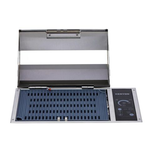 Kenyon Floridian Built-In Electric Grill in Stainless Steel with IntelliKEN Touch Control 240-Volth Control 240-Volt