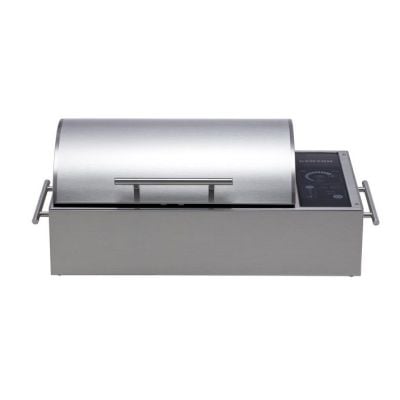 Kenyon Floridian Portable Electric Grill in Stainless Steel with IntelliKEN Touch Control