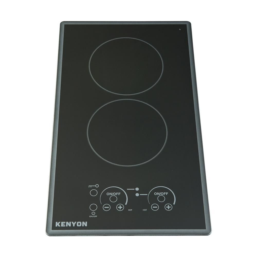 Kenyon 21 2-Burner Lite-Touch Q Series Cortez Electric Cooktop