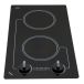 Kenyon Caribbean Series 12 in. Radiant Electric Cooktop in Black with 2 Elements 120-Volt
