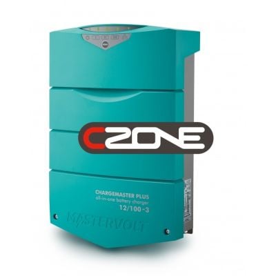 Mastervolt ChargeMaster Plus 12/100-3 CZONE - 12V, 100 Amp, 3 Battery OutletsPlus 12/100 - 12 V, 100 Amp