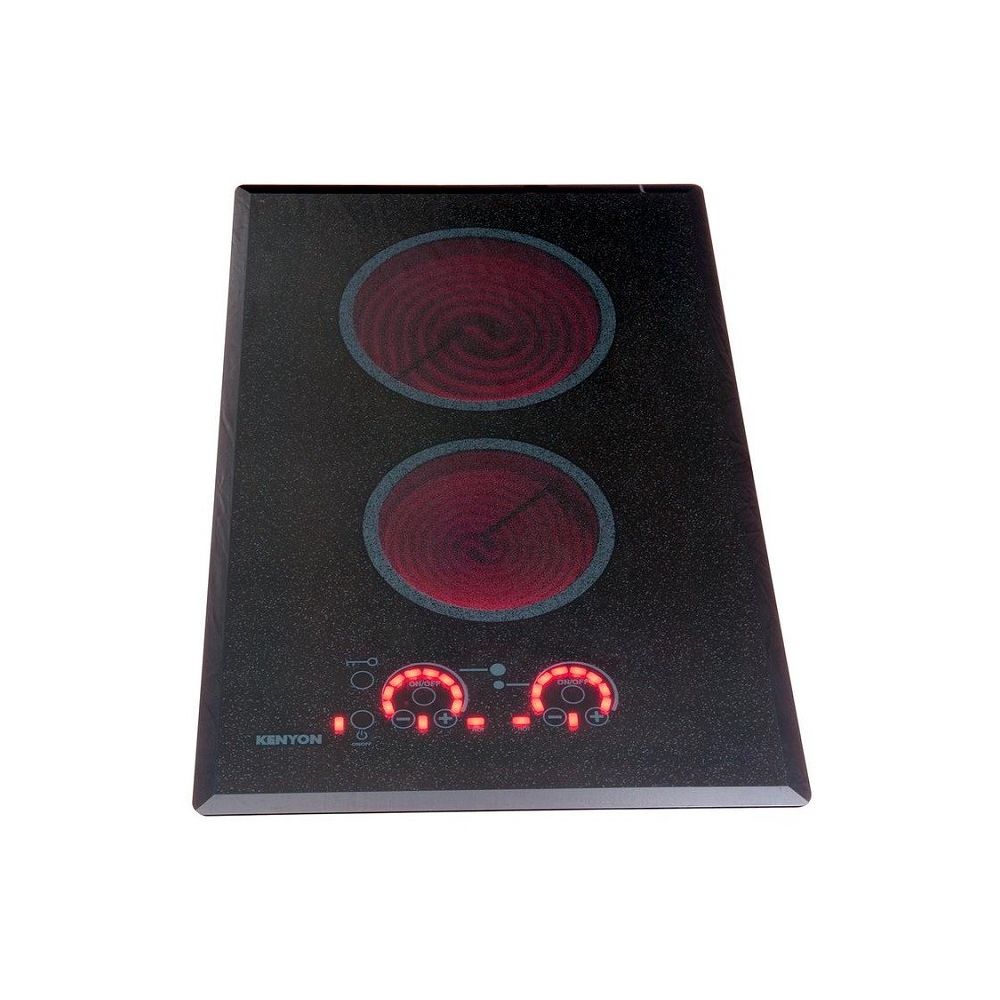 Kenyon Lite-Touch Q Large Two Burner Electric Cooktop