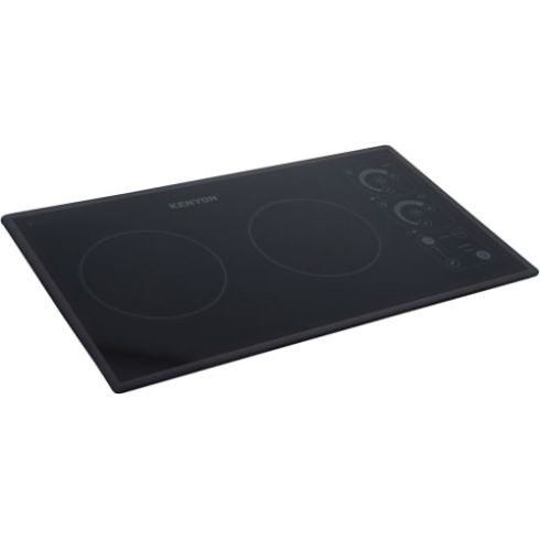 Kenyon B81201 12 Inch Induction Cooktop with 1 Small Element Burner,  Durable Ceramic Glass Surface, New Silicone Mat, Intuitive Touch Control  Technology, Precision Control, Direct Temperature Feedback, Kitchen Timer,  and Lock Mode: 120V