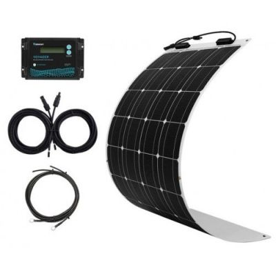 100 WATT 12 VOLT FLEXIBLE MONOCRYSTALLINE SOLAR PANEL