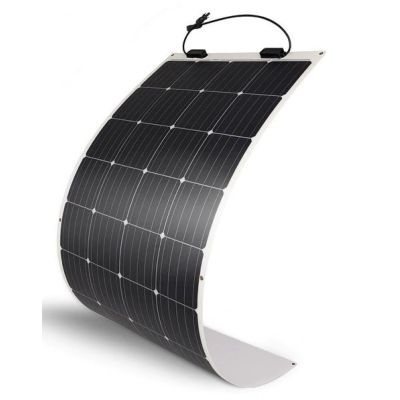 100 WATT 12 VOLT FLEXIBLE MONOCRYSTALLINE SOLAR PANEL