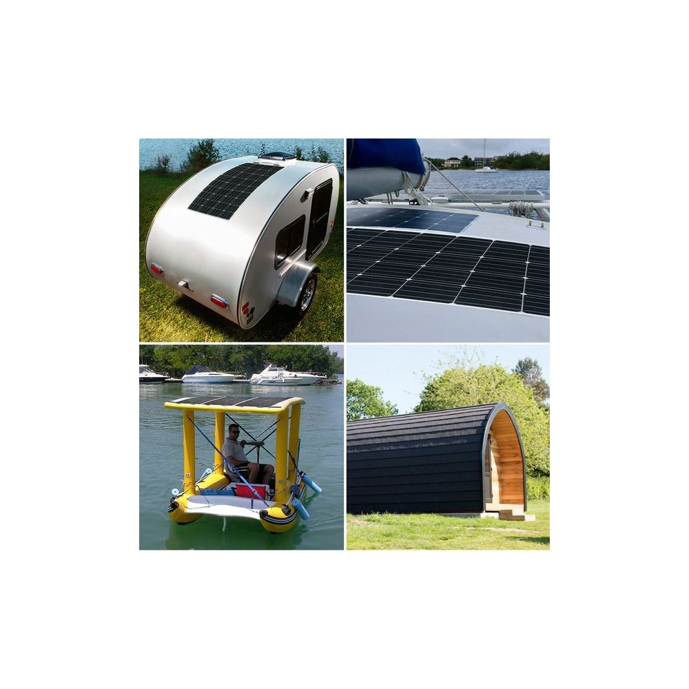 Panel Solar Flexible Renogy de 175 W (Monocristalino, 12 V)