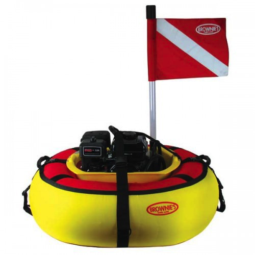 BROWNIE'S F285XE Supreme Floating Hookah w/ Travel Case & Egressors, 2 Diver - Gas Engine BROWNIE'S F285XE Supreme Floating Hookah w/ Travel Case & Egressors, 2 Diver - Gas Engine