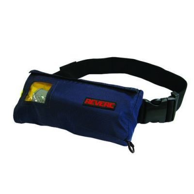 Revere ComfortMax Inflatable PFD belt pack Manual - Navy - Type III