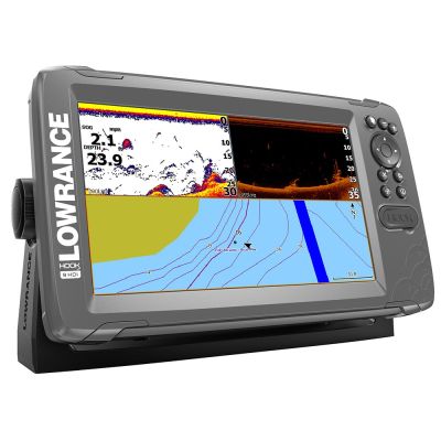 Pantalla Multifunción Lowrance HOOK2 9 con Transductor SplitShot y US / Canada Nav+ Maps